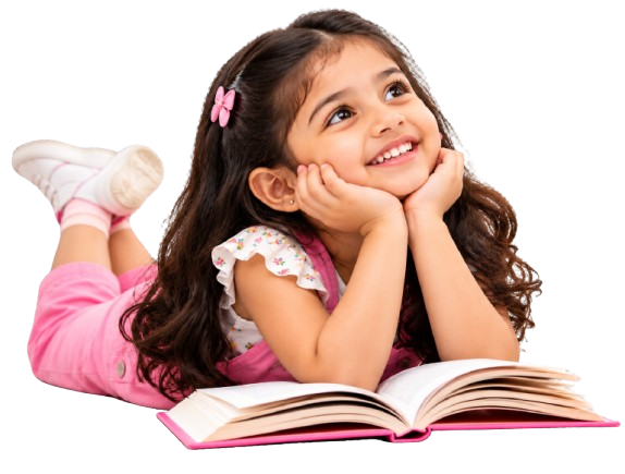 Happy preschool child